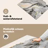 KitchenYeah© Herdabdeckplatte Marmor - Gold - Grau , Produktbild-Vorschau 2