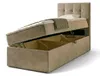 NORDELO Boxspringbett INCANTO 120x200 cm AMOR Velvet Taupe Produktbild-Vorschau 6