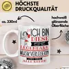 Musikverlegerin Tasse Geschenk Ich Bin Diese Eine Legendäre Produktbild-Vorschau 3