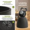 Bamworld 5er Set Blumentöpfe mit Löchern & Untersetzern – Produktbild-Vorschau 3