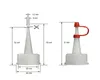 5 Plastikflaschen 250 ml aus LDPE, natur, G25, Produktbild-Vorschau 4