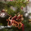Weihnachts-Oktopus-Ornament, Küsten-Weihnachtsbaumschmuck, Produktbild-Vorschau 4