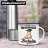 Trendation - Bachelor Geschenk Abschluss Emaille Tasse Produktbild-Vorschau 4