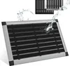 Wycieraczka aluminiowa srebrna 40x60 cm na zewnątrz i do Podgląd zdjęcia produktu 1