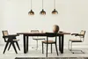 Oilella Lustre Contemporain 3 Lumières Acier Noir Et Voir les images du produit 5
