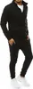 Dstreet Mens Trainingsanzug Neckar schwarz XXL Produktbild-Vorschau 3