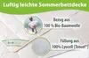 Sommerdecke 240x220 Lyocell Lyocell Bettdecke Bio Baumwolle Produktbild-Vorschau 2