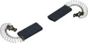 VIOKS Kohlebürsten 2x Alternativ Bosch Siemens 00154740 für Produktbild-Vorschau 2