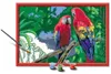 Ravensburger Malen nach Zahlen Bunte Papageien, Malset, Anteprima dell’immagine prodotto 8
