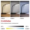 EMOS LED stolná lampa MOLLY, čierna Náhľad obrázku produktu 14