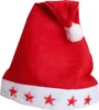 6 x Weihnachtsmütze mit blinkenden Sternen Nikolausmütze Produktbild-Vorschau 3