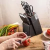 Klausberg set di coltelli da cucina e da bistecca nel ceppo Anteprima dell’immagine prodotto 3