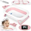 Ricokids Babybadewanne mit Thermometer RK-282 weiß und rosa Produktbild-Vorschau 5