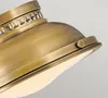 Deckenleuchte, Stahl, Glas, Messing, D 32,3 cm Produktbild-Vorschau 9