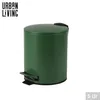 Urban Living Treteimer Toulon - dunkelgrun - 5L - Metall Produktbild-Vorschau 3