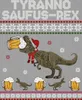 Tyranno Saufus-Rex Ugly Sweater - Weihnachten Xmas Produktbild-Vorschau 3