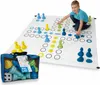 Riesen-Ludo XXL Brettspiel - Gesellschaftsspiel für drinnen Produktbild-Vorschau 1