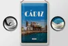 Blechschild Reise 20x30cm Retro Cadiz Spain Altstadt Meer Produktbild-Vorschau 2