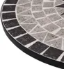 vidaXL Mosaic bistro stolek šedý 60 cm keramický Náhled obrázku produktu 4