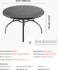 SucceBuy Terrassentisch Gartentisch Balkontisch (1200 x 725 Produktbild-Vorschau 7