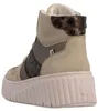 Scarpe da ginnastica alte da donna Rieker, beige/leopardo Anteprima dell’immagine prodotto 7