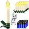 DEUBA® LED kerstboomkaarsen, draadloos, set van 20/30/40 Productafbeelding-voorbeeld 9