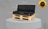 Cuscino per pallet 120 x 80 Set per mobili in pallet Euro Anteprima dell’immagine prodotto 8