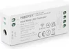 A white LED controller with labels and symbols. Produktbild-Vorschau