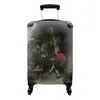 MuchoWow® Koffer Handgepäck Trolley Rollkoffer Kleine Produktbild-Vorschau 1