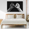 Muralo Leinwandbild Wandbild Canvas HÄNDE Abstraktion Produktbild-Vorschau 7