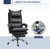 Vinsetto Fauteuil de bureau, chaise bureau ergonomique en Voir les images du produit 6