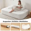 Sofa 3-Sitzer mit Schlaffunktion, 196 cm Komfortables Produktbild-Vorschau 7