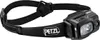 A black Petzl SWIFT RL headlamp with its strap is shown against a white background. Náhled obrázku produktu