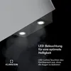 Klarstein Silver Lining 90 cm Kopffrei-Dunstabzugshaube – Produktbild-Vorschau 5
