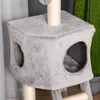 PawHut Kratzbaum mit Katzenhöhle Leiter Katzenbaum Produktbild-Vorschau 9