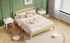 Rattan Doppelbett, Kiefer & PE-Rattan, 15 Latten, Stabile Produktbild-Vorschau 9
