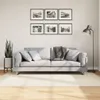 vidaXL Teppich Shaggy Hochflor Modern Creme 140x200 cm Produktbild-Vorschau 2