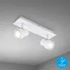 LED Deckenspot Strahler dreh-& schwenkbar 2x GU10 je 5W Produktbild-Vorschau 4