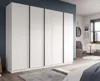 Kleiderschrank "Girona" in weiß Drehtürenschrank 5-türig Produktbild-Vorschau 5