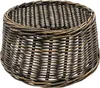Rattan Weihnachtsbaumrock aus Weide 60 cm - dunkelbraun - Produktbild-Vorschau 1