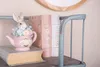 Clayre & Eef Úložný box na knihy 17x14x5 cm Ružový kartón Náhľad obrázku produktu 4