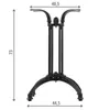 Base en fonte pour table SH-5028, pour bureau, hôtel, Voir les images du produit 2