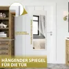 Türspiegel Weiß Ganzkörperspiegel Dekospiegel Flurspiegel Produktbild-Vorschau 6
