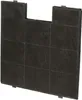 A close-up, studio shot of a charcoal filter for a kitchen appliance. Produktbild-Vorschau