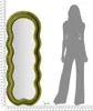 Lustro ścienne lub stojące aksamitny wzór fali 60x160cm Podgląd zdjęcia produktu 6