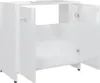 vidaXL Kúpeľňová skrinka s vysokým leskom biela 60x33x61 cm Náhľad obrázku produktu 5