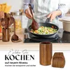 Sada dřevěného kuchyňského náčiní, lžíce na vaření, Náhled obrázku produktu 3