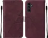 Hülle für Samsung Galaxy A05s Prägung Flip Leder Produktbild-Vorschau 2