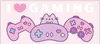Pusheen Mousepad  I Love Gaming multicolor Fan-Merch Produktbild-Vorschau 2
