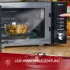 Mikrowelle 20l schwarz MPM-20-KMT-05 Produktbild-Vorschau 4